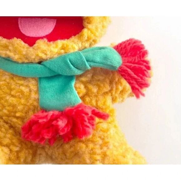 1987 McDonalds Jim Henson Muppet Baby Fonzie the Bear Plush Scarf  9" - Picture 9 of 9